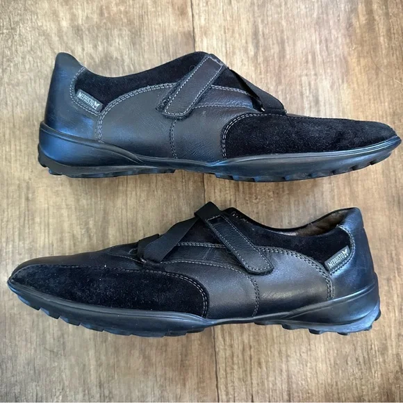 Mephisto velcro top sneaker leather and caoutchouc - Picture 3 of 9